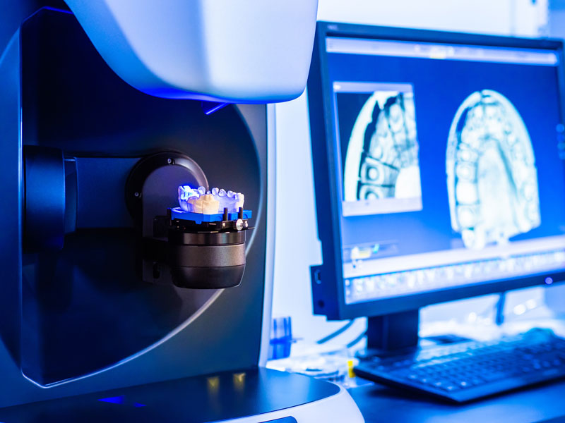 Happy Patient with Dentures